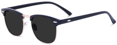 Shade House Clubmaster Sunglasses(For Men, Black)