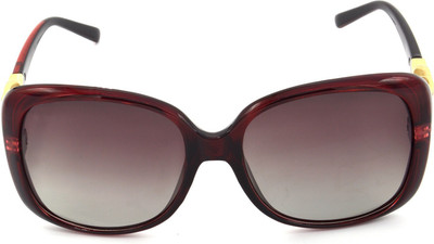 Redleaf Rectangular Sunglasses(For Women, Pink)