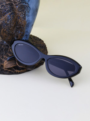 Ted Smith Cat-eye Sunglasses(For Men & Women, Black)