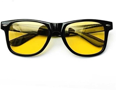 PC STAR Wayfarer Sunglasses(For Men & Women, Yellow)