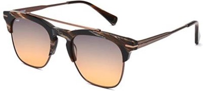 Image Retro Square Sunglasses(For Men & Women, Multicolor)