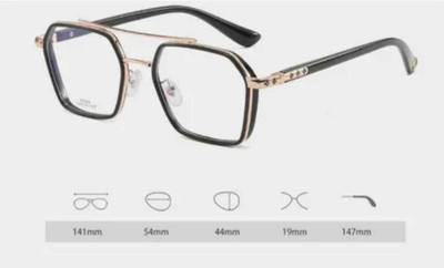 Menaal creation Retro Square Sunglasses(For Men, Clear)