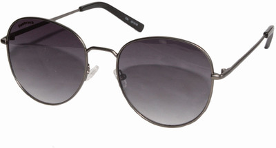 Fastrack Round Sunglasses(For Men & Women, Grey)
