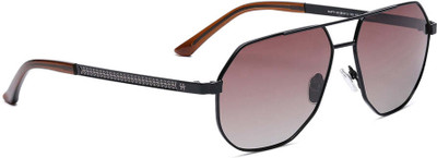 specsmakers Butterfly Sunglasses(For Men & Women, Brown)