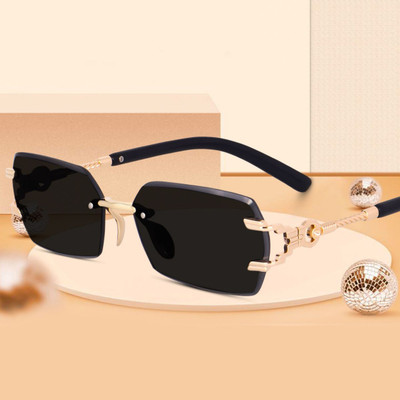 VALWICK Rectangular Sunglasses(For Men & Women, Black)