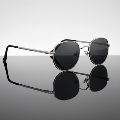 ROADWAY Retro Square, Aviator Sunglasses(For Men & Women, Black)