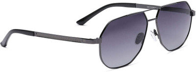 specsmakers Butterfly Sunglasses(For Men & Women, Grey)
