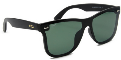 HEXXA Rectangular Sunglasses(For Men, Green)