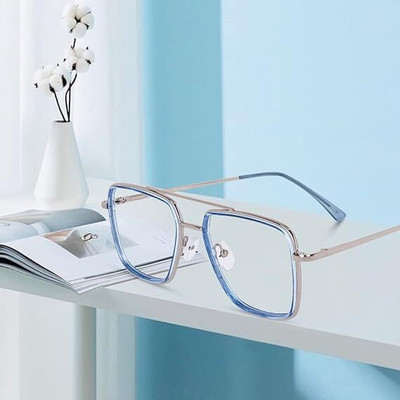 Crimsen Eyewear Full Rim Square Frame(40 mm)