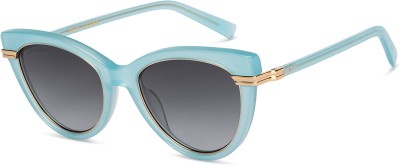 john jacobs Cat-eye Sunglasses(For Women, Grey, Blue)