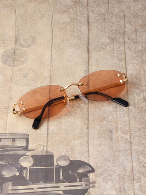Ted Smith Rectangular Sunglasses(For Men & Women, Black)