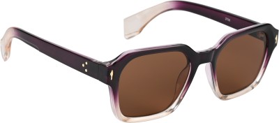 AISLIN Wayfarer Sunglasses(For Men & Women, Brown)