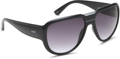 IDEE Oval Sunglasses(For Men, Grey)