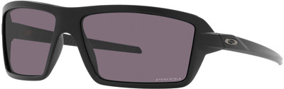 OAKLEY Rectangular Sunglass(For Men, Grey)