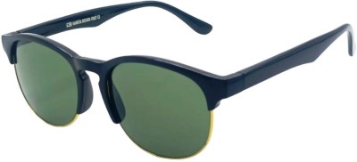 GANSTA Wayfarer Sunglasses(For Men, Green, Black)