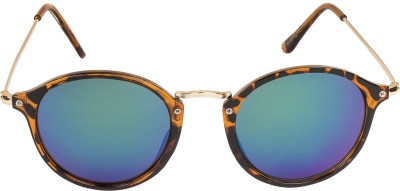 Arzonai Round Sunglasses(For Women, Blue)