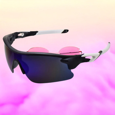 JEERATI Sports Sunglasses(For Men & Women, Multicolor)