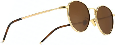 Hype Type Eyewear Round Sunglasses(For Boys & Girls, Brown)