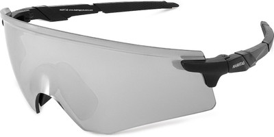 Hashtag eyewear Shield, Sports Sunglasses(For Men & Women, Grey)