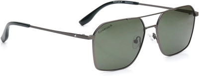 Fastrack Rectangular Sunglasses(For Men, Green)