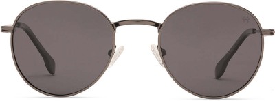 specsmakers Round Sunglasses(For Men & Women, Grey)