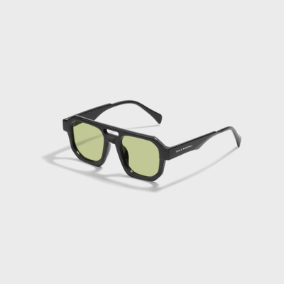 SAM AND MARSHALL Retro Square Sunglasses(For Men & Women, Green)