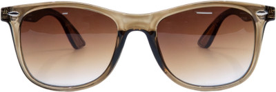 OPTICSFIT Wayfarer Sunglasses(For Men & Women, Brown)