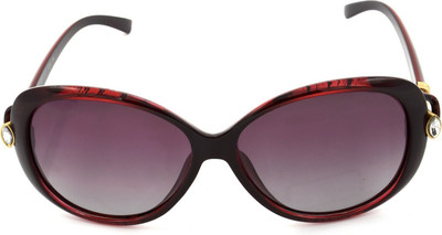 Redleaf Rectangular Sunglasses(For Women, Pink)