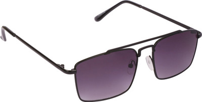 Sunnies Rectangular Sunglasses(For Men & Women, Violet)