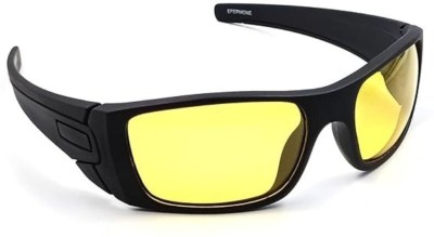 Redex Wrap-around Sunglasses(For Men & Women, Yellow)