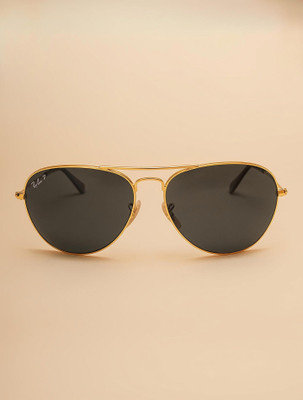 Ray-Ban Aviator Sunglasses(For Men, Black)