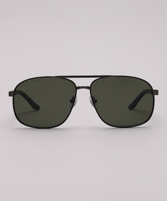 john jacobs Rectangular Sunglasses(For Men & Women, Grey)