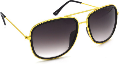 Redleaf Rectangular Sunglasses(For Men & Women, Grey)
