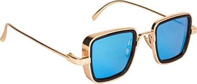 LITINO 68 Retro Square Sunglasses(For Men & Women, Multicolor)