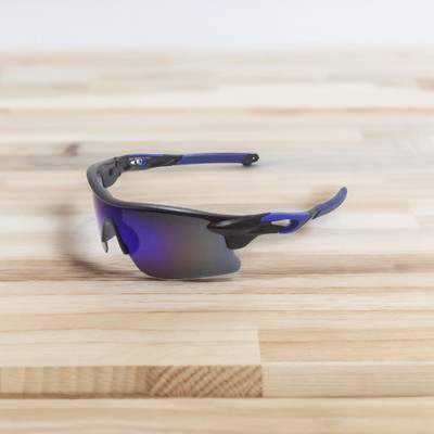 JEERATI Sports Sunglasses(For Men, Black, Blue)