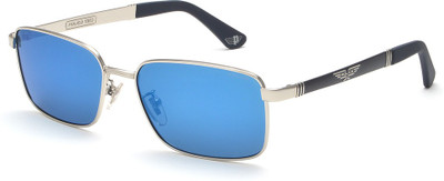 Police Rectangular Sunglasses(For Men, Blue)
