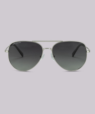 john jacobs Aviator Sunglasses(For Men & Women, Black)