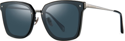 PARIM Rectangular Sunglasses(For Men, Grey)