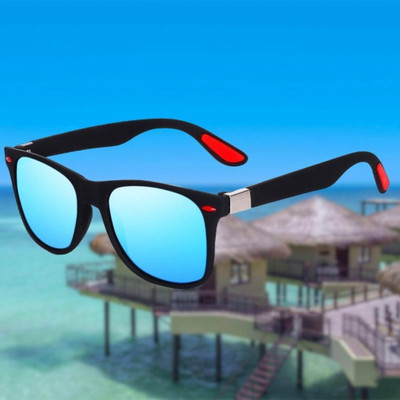 Zadinga Wayfarer Sunglasses(For Men, Blue)