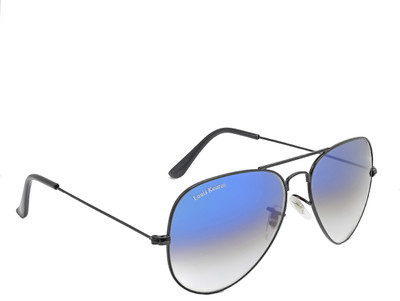 LOUIS KOUROS Aviator Sunglasses(For Men & Women, Blue)