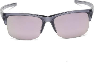 Sunnies Retro Square Sunglasses(For Men & Women, Violet)