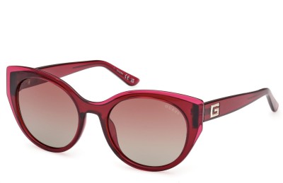 GUESS Oval Sunglasses(For Women, Pink)