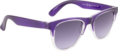 Fair-x Clubmaster Sunglasses(For Boys & Girls, Violet)