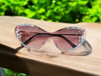 ALFATOORE Cat-eye Sunglasses(For Women, Pink)