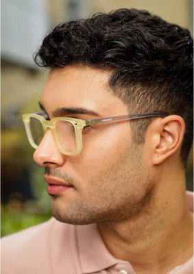 RESIST EYEWEAR Wayfarer Sunglasses(For Men & Women, Clear)