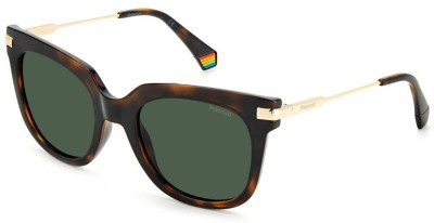 POLAROID Cat-eye Sunglasses(For Women, Green)