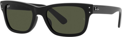 Ray-Ban Rectangular Sunglasses(For Men, Green)