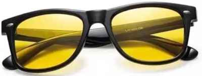 house of common Wayfarer Sunglasses(For Men, Yellow)