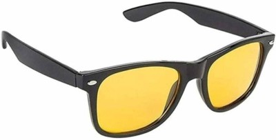 REIRSON Wayfarer, Wrap-around Sunglasses(For Men, Yellow)