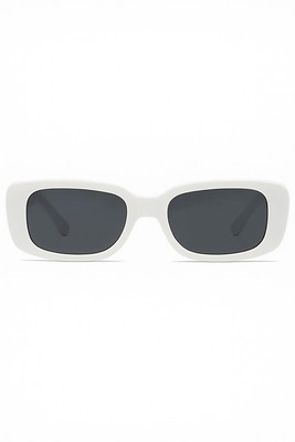 IANAYA Rectangular Sunglasses(For Men & Women, Black)